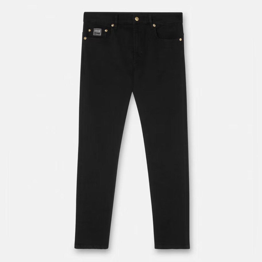 Versace Men’s Slim Straight Black Authentic Jeans Size 34x32